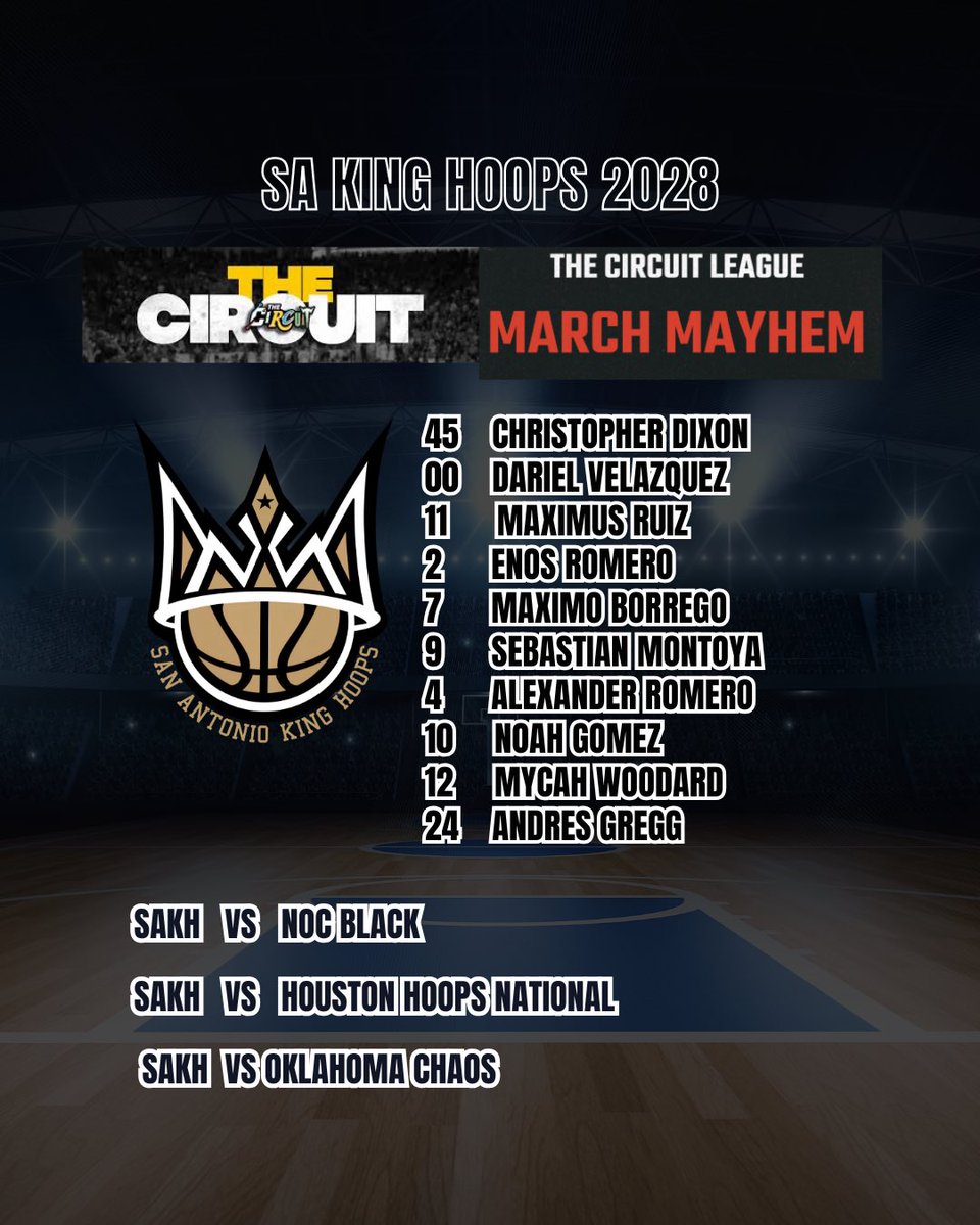 KingHoops_SA's tweet photo. Excited about the start of our season for @SAKH2028 this weekend @YFAC_Sports What better way to get better!! #kinghoopsway #BeTheProcess #marchmayhem https://t.co/EgzYFya4U2