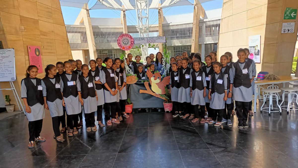 InfoGujcost's tweet image. On #WorldSparrowDay, students actively participated in various engaging #activities at #RSCs and #CSSc of @InfoGujcost to support #SparrowConservation!

From nest-making &amp;amp; distribution to street plays, folk songs, poems, and storytelling, they raised awareness about protecting