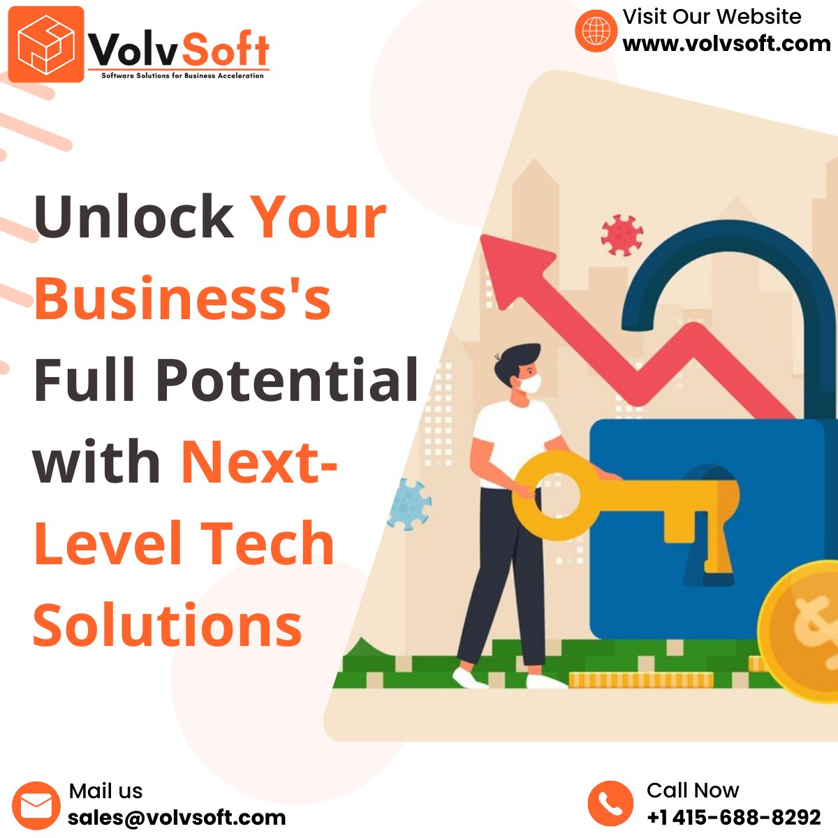 volvsoft's tweet image. #Unlock_Your_Business&apos;s Full Potential with Next-Level #Tech_Solutions! 
At Volvsoft, we empower businesses with cutting-edge software solutions to #accelerate_growth, #enhance_efficiency, and #drive_success. We provide tailored tech solutions that fit your unique needs, from…