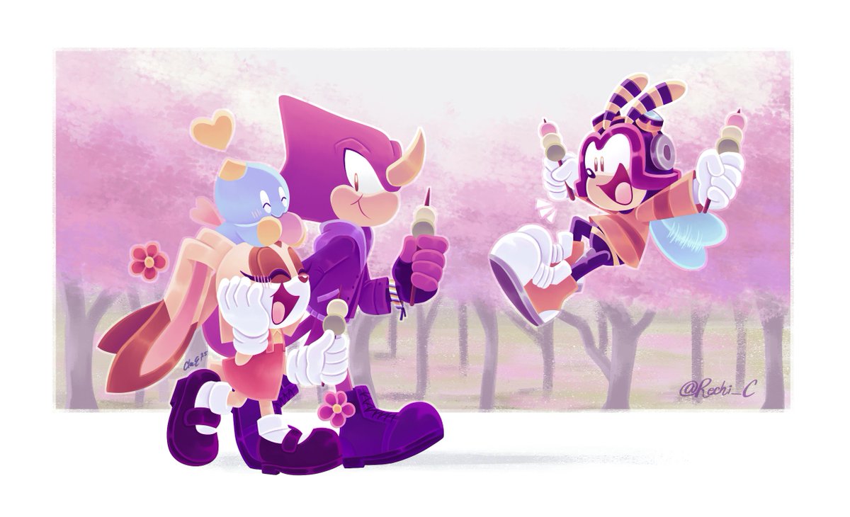 First day of Spring🍡🌸
#SonicTheHedgehog