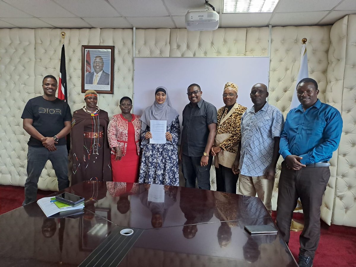 HUNTER GATHERERS FORUM KENYA (@hugafo_k) on Twitter photo Members of Hugafo steering committee present a petition seeking recognition and coding of hunters and gatherer communities today <a href="/NGECKenya/">The National Gender and Equality Commission (NGEC)</a> Members of Hugafo steering committee present a petition seeking recognition and coding of hunters and gatherer communities today <a href="/NGECKenya/">The National Gender and Equality Commission (NGEC)</a>