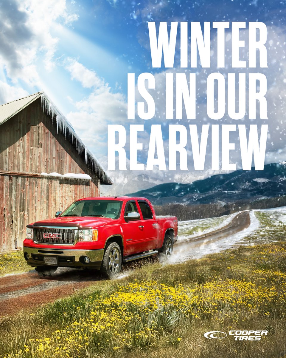 Trading snow drifts for scenic drives 🌄. Discover the difference with the Discoverer Road+Trail tires.
