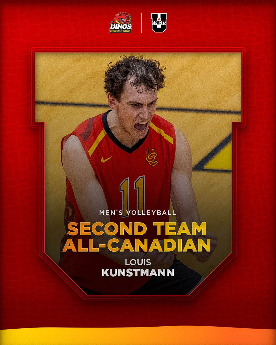 🦖🏐🍁
 
Louis Kunstmann caps off his collegiate career as a <a href="/USPORTSca/">U SPORTS</a> All-Canadian!
 
#GoDinos