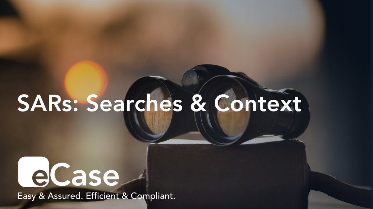 eCase4gov's tweet photo. #DataProtection #SAR #SubjectAccess #InfoGov practitioners! Join us for our FREE webinar: SARs- Searches &amp; Context, 12pm, 26 March, &amp; learn from #IG experts Register: https://t.co/aGJVMoLZrC https://t.co/BRIF3LrY5Y