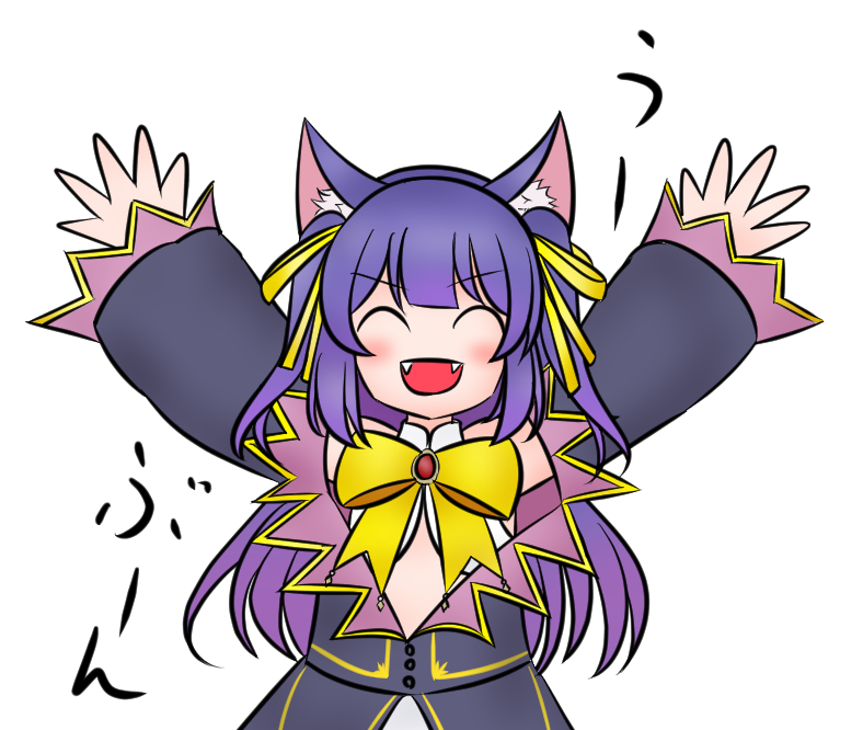 「②ルルン・ルルリカ#ルールル美術館 」|もひのイラスト