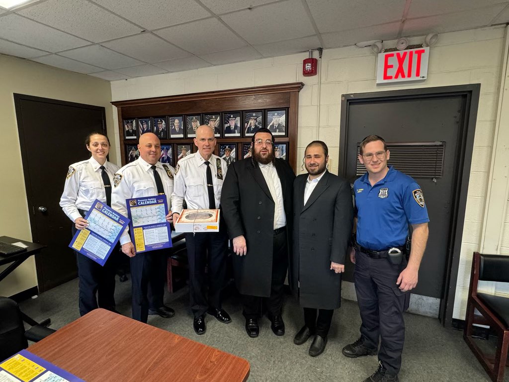 A successful meeting with our community partners, Rabbi Joel Friedman and Shlomie Levy, as we finalized strategies to strengthen safety plans ahead of the holiday season. Grateful for their partnership and dedication to our community.