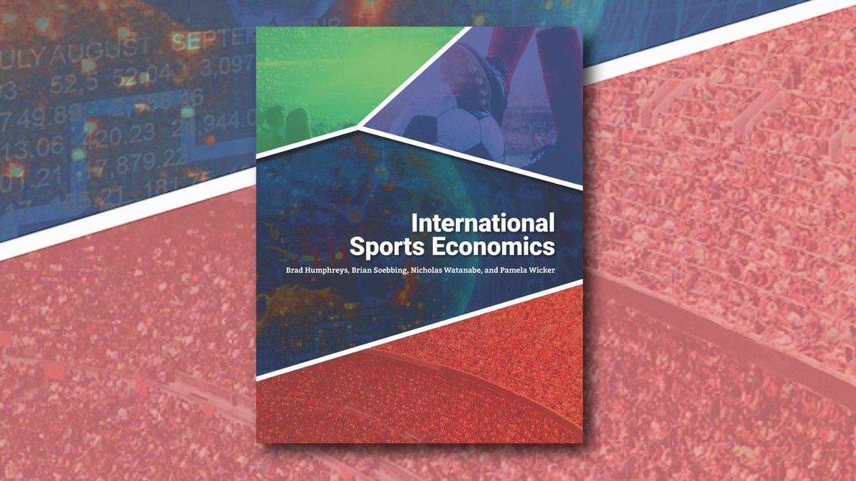 We are thrilled to be working with Brad Humphreys, Brian Soebbing, Nicholas Watanabe, and Pamela Wicker on the new text, International Sports Economics. This exciting new textbook is anticipated for release this summer. For more, visit: fitpublishing.com/upcoming_books…