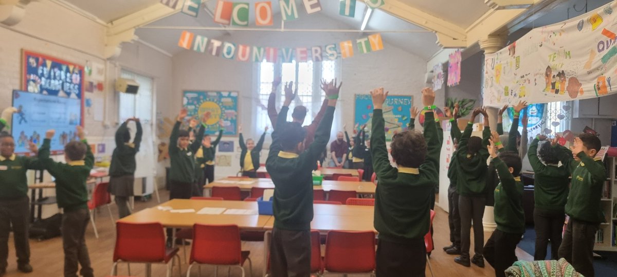 Year 5 started their journey with <a href="/IntoUniversity/">IntoUniversity</a> last week. They explored #future pathways, possible #university societies they could join based on their hobbies, and where they would like to live when they move out for studies. 

They are excited for their return this summer