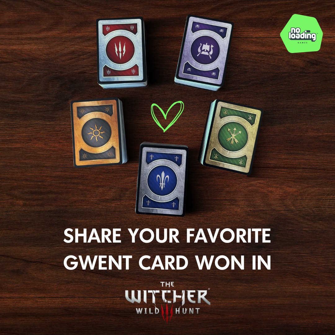 NoLoadingGames_'s tweet photo. Gwent is love, Gwent is life. 🤟 Of all the Gwent cards in The Witcher 3: Wild Hunt, which one were you happiest to win? https://t.co/IhmowTZEEH