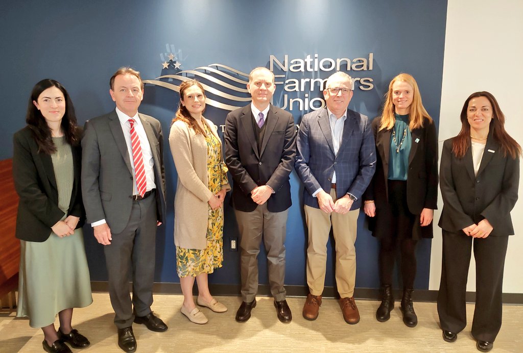 COPA-COGECA (@copacogeca) on Twitter photo Day 3️⃣ of <a href="/COPACOGECA/">COPA-COGECA</a> Delegation visit to Washington DC 🇺🇸 focused on trade and regulatory trends exchanges with key stakeholders - US Farm cooperatives <a href="/FarmerCoop/">NCFC</a> , National Farmers Union <a href="/NFUDC/">National Farmers Union</a> and US Soybean producers and exporters <a href="/USSEC/">USSEC</a> 👨🌾🌱
As well as a meeting with <a href="/USDA/">Dept. of Agriculture</a> Day 3️⃣ of <a href="/COPACOGECA/">COPA-COGECA</a> Delegation visit to Washington DC 🇺🇸 focused on trade and regulatory trends exchanges with key stakeholders - US Farm cooperatives <a href="/FarmerCoop/">NCFC</a> , National Farmers Union <a href="/NFUDC/">National Farmers Union</a> and US Soybean producers and exporters <a href="/USSEC/">USSEC</a> 👨🌾🌱
As well as a meeting with <a href="/USDA/">Dept. of Agriculture</a>