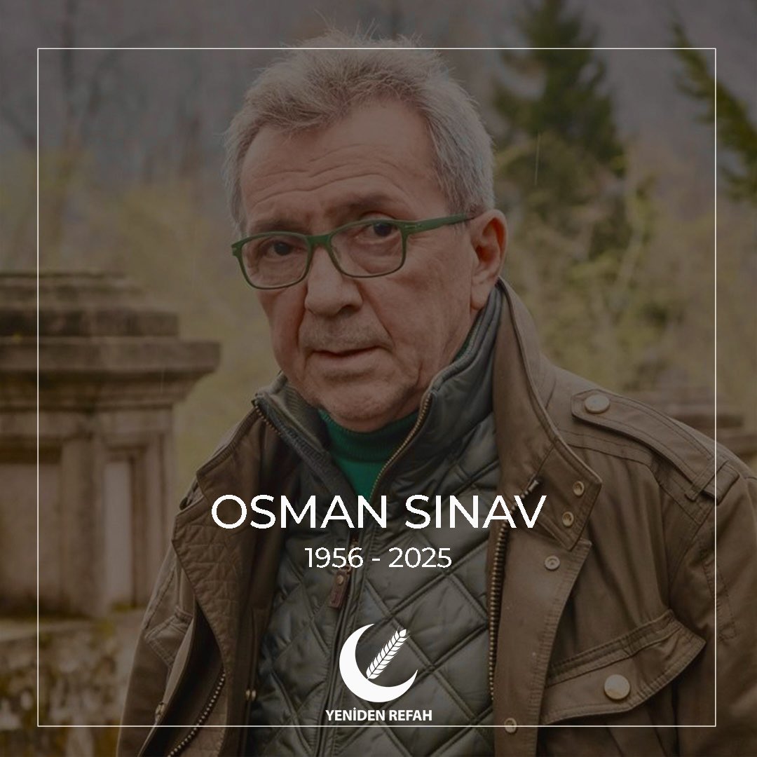 Türk televizyon ve sinema dünyasına unutulmaz eserler kazandıran kıymetli yapımcı ve yönetmen Osman Sınav’a Cenab-ı Allah’tan rahmet, ailesine ve sevenlerine sabırlar diliyorum. Mekanı cennet olsun.