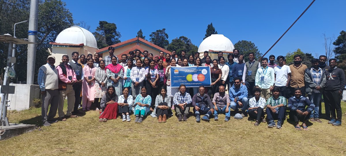 A pic from Kodaikanal Winter School 2025  on solar physics #KWS2025 18-22, March #2025 at #kodaikanal #KSO
<a href="/IIABengaluru/">IIAstrophysics</a> <a href="/IndiaDST/">DSTIndia</a>