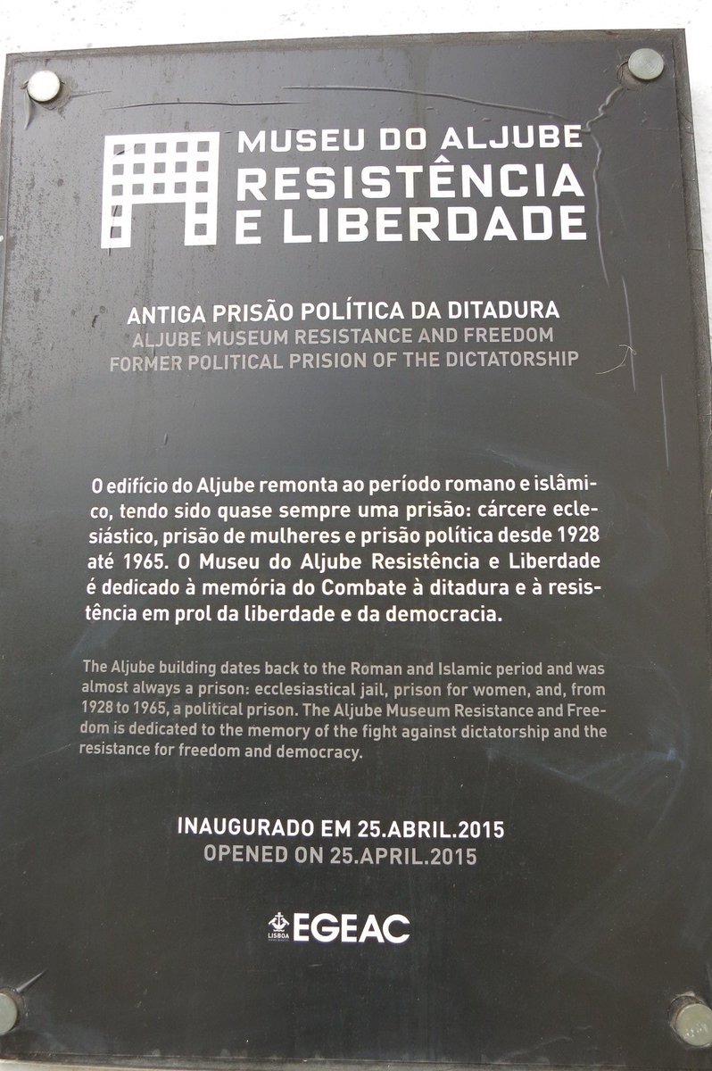 Visited The Museum of Resistance, very educational and poignant. #Portugal #Lisbon