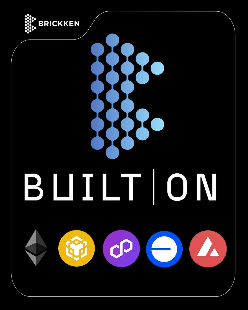 🌐 Brickken is Multi-Chain – Built for Scale, Built for the Future!

Tokenization is borderless, and so is Brickken. Our Digital Asset Platform is now deployed across multiple leading blockchains, bringing Real World Asset (RWA) tokenization to a global audience with security,