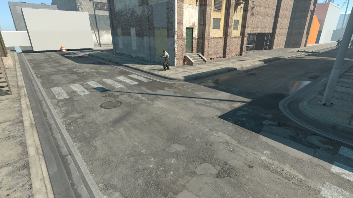 _mattburdette_'s tweet photo. starting to experiment with some road materials over here #cs_assault #cs2 #counterstrike2 #source2 #hammer https://t.co/pieVsC2i4q