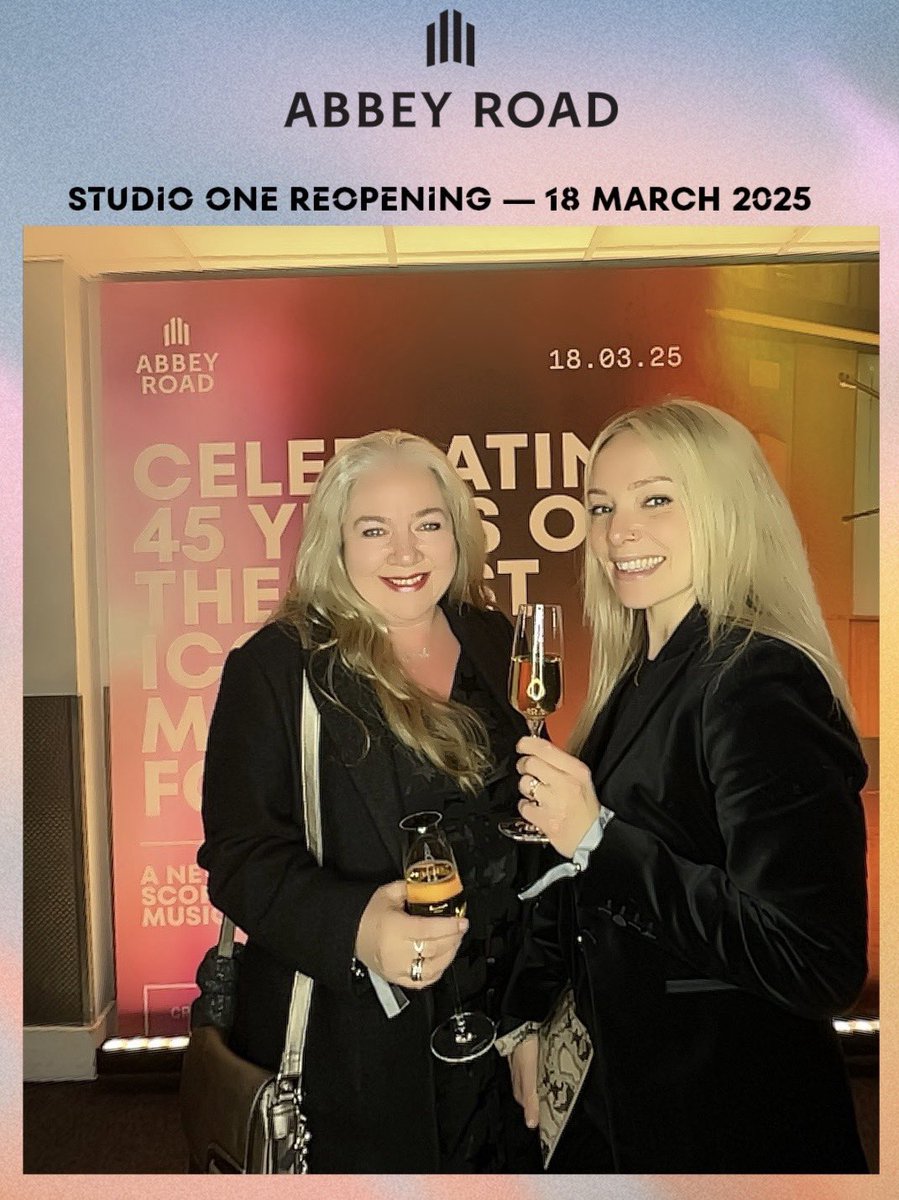 Celebrating 45 years of iconic music for film all recorded at Abbey Road Studios. Thank you for an incredible night! <a href="/AbbeyRoad/">Abbey Road</a>