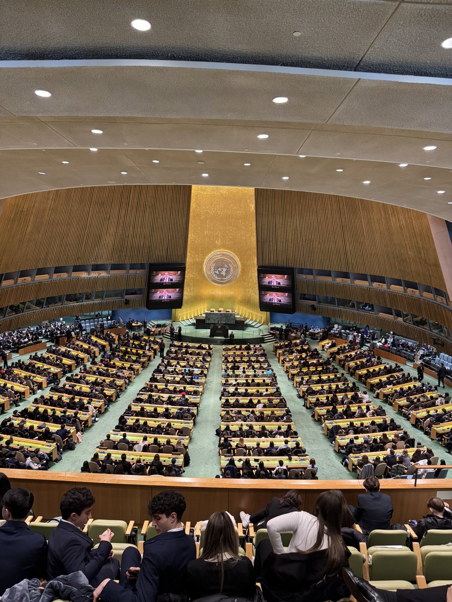 vidushi_law's tweet photo. Let the fun begin! Staffing this years Change the World Model UN conference in NYC :)
Excited to hear youth from all over the world tackle global issues together, including AI regulation. Let’s see if they have better ideas than legislators! #CWMUN @diplomatici https://t.co/8hdJ25Bkn8
