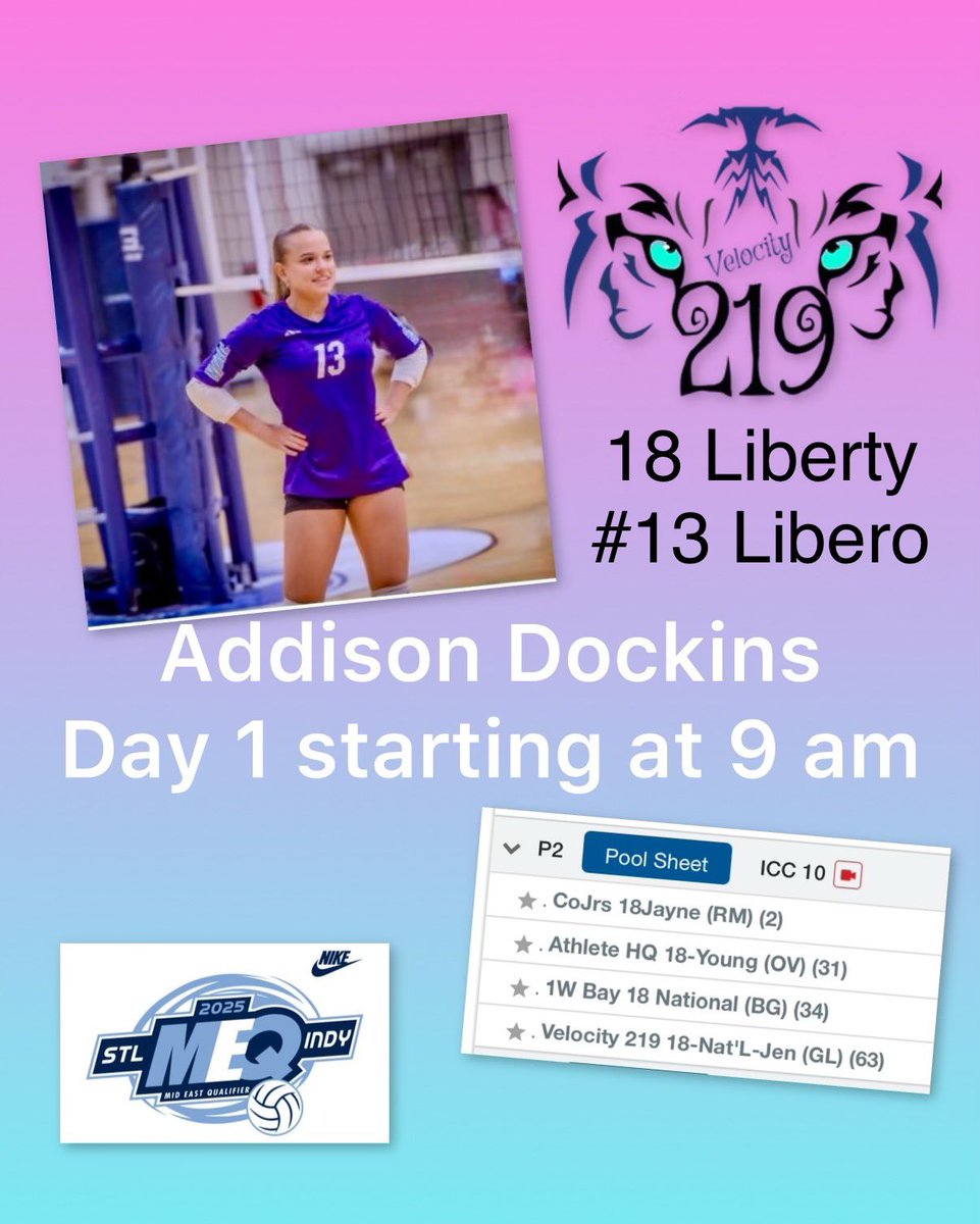 Addison Dockins (@addison_dockins) on Twitter photo MEQ tomorrow! <a href="/PrepDigIN/">Prep Dig Indiana</a> <a href="/PrepDig/">Prep Dig 🏐</a> <a href="/CSAPrepStar/">PREPSTAR</a> <a href="/vball_fan_/">Volleyball Fan ✨🏐🌍</a> <a href="/VBAdrenaline/">VB Adrenaline</a> <a href="/vbconnection/">Volleyball Connection</a> <a href="/PrepVolleyball/">PrepVolleyball.com</a> <a href="/MSUBVB/">MSUB Volleyball</a> <a href="/ArizonaVBall/">Arizona Volleyball</a> <a href="/sophiewind_/">Sophie Windover</a> <a href="/TrollsWVB/">Trolls Women's Volleyball</a> <a href="/IWUVBall/">Indiana Wesleyan Volleyball</a> <a href="/SXUVolleyball/">SXU Women's Volleyball</a> <a href="/emilierdejesus/">Emilier De Jesus</a> <a href="/ashleepritchard/">Ashlee Pritchard</a> <a href="/TopPreps/">SPORTS NEWS, VIDEOS, GRAPHICS, EXPOSURE & MORE</a> <a href="/AVCAPhenom/">Phenom</a> <a href="/uanextvball/">AllAmericaVB</a> <a href="/GoMocsVB/">Chattanooga Volleyball</a> <a href="/GoBearcatsVB/">Cincinnati Volleyball</a> <a href="/VikingsNPU/">North Park Vikings</a> MEQ tomorrow! <a href="/PrepDigIN/">Prep Dig Indiana</a> <a href="/PrepDig/">Prep Dig 🏐</a> <a href="/CSAPrepStar/">PREPSTAR</a> <a href="/vball_fan_/">Volleyball Fan ✨🏐🌍</a> <a href="/VBAdrenaline/">VB Adrenaline</a> <a href="/vbconnection/">Volleyball Connection</a> <a href="/PrepVolleyball/">PrepVolleyball.com</a> <a href="/MSUBVB/">MSUB Volleyball</a> <a href="/ArizonaVBall/">Arizona Volleyball</a> <a href="/sophiewind_/">Sophie Windover</a> <a href="/TrollsWVB/">Trolls Women's Volleyball</a> <a href="/IWUVBall/">Indiana Wesleyan Volleyball</a> <a href="/SXUVolleyball/">SXU Women's Volleyball</a> <a href="/emilierdejesus/">Emilier De Jesus</a> <a href="/ashleepritchard/">Ashlee Pritchard</a> <a href="/TopPreps/">SPORTS NEWS, VIDEOS, GRAPHICS, EXPOSURE & MORE</a> <a href="/AVCAPhenom/">Phenom</a> <a href="/uanextvball/">AllAmericaVB</a> <a href="/GoMocsVB/">Chattanooga Volleyball</a> <a href="/GoBearcatsVB/">Cincinnati Volleyball</a> <a href="/VikingsNPU/">North Park Vikings</a>