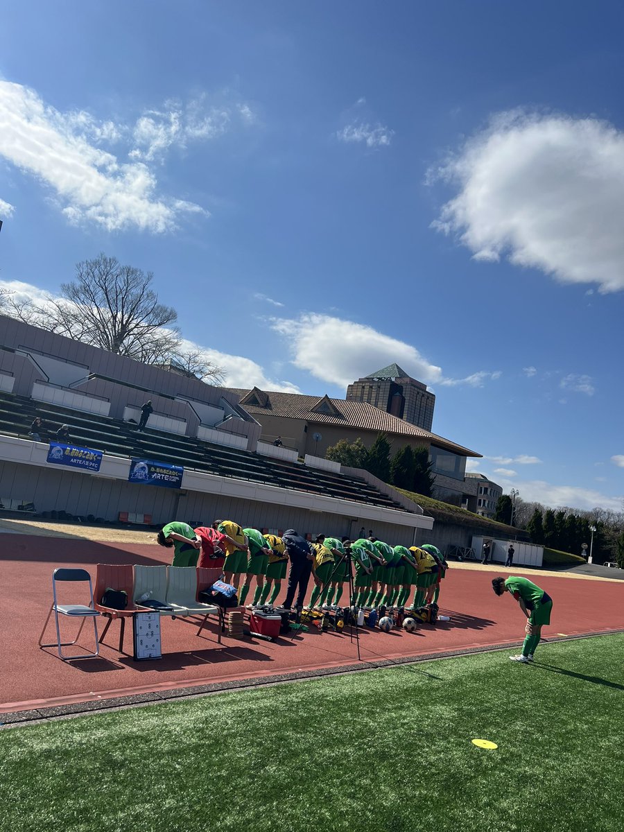 FriendlyJY's tweet photo. 3/20(木)
新U15 T3リーグ
第2節 vs Raffle瑞穂FC 〇4-0

第1節が延期となった為、本日が開幕戦となりました！
最高の天気の中最高のグラウンドで😎
真剣勝負での気づきを成長の糧に🔥

<NEXT MATCH>
2025.03.23  19:00kickoff
T3リーグ 第3節 vs FC ONZE
@江戸川区臨海球技場 https://t.co/OiBj8rqzWZ