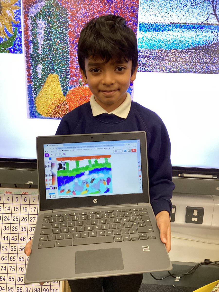 Naz Fojdar (@mrsfojdar_ampa) on Twitter photo In computing this week…2NF have been exploring the work of pointillist artists. We loved using 2Paint to create our own amazing art, based on this style! <a href="/AbbeyMead_TMET/">Abbey Mead Primary Academy</a> #computing In computing this week…2NF have been exploring the work of pointillist artists. We loved using 2Paint to create our own amazing art, based on this style! <a href="/AbbeyMead_TMET/">Abbey Mead Primary Academy</a> #computing