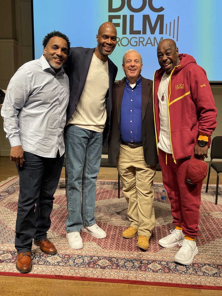 Dave Goren (@dave_goren) on Twitter photo An honor to moderate last night's Hoop Dreams panel
<a href="/WFUniversity/">Demon Deacon</a> with the subjects of the film
<a href="/tusshoopdreams/">arthur g agee jr</a> and <a href="/hoop22dreams/">William Gates</a>, along with producer Peter Gilbert & <a href="/WakeBaseball/">Wake Forest Baseball</a> head coach Tom Walter.
Post-game pic with (l-r) Gates, <a href="/HarvestSmith/">Harvest Smith</a> and Agee. An honor to moderate last night's Hoop Dreams panel
<a href="/WFUniversity/">Demon Deacon</a> with the subjects of the film
<a href="/tusshoopdreams/">arthur g agee jr</a> and <a href="/hoop22dreams/">William Gates</a>, along with producer Peter Gilbert & <a href="/WakeBaseball/">Wake Forest Baseball</a> head coach Tom Walter.
Post-game pic with (l-r) Gates, <a href="/HarvestSmith/">Harvest Smith</a> and Agee.