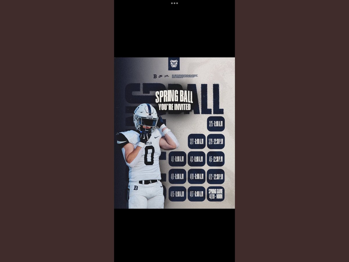 Will Fidler (@willfidler8) on Twitter photo Going to be at <a href="/ButlerUFootball/">Butler Football</a> on 4/5 for a spring practice visit. Can’t wait to learn about the program and watch practice! <a href="/CoachJConnolly/">Jack Connolly</a> <a href="/JakeDelCampo/">Jake DelCampo</a> <a href="/PHSKnightsFBall/">Prospect Football</a> <a href="/PHS_DeBoeuf/">Dan DeBoeuf</a> <a href="/CoachJenisch/">Brad Jenisch</a> Going to be at <a href="/ButlerUFootball/">Butler Football</a> on 4/5 for a spring practice visit. Can’t wait to learn about the program and watch practice! <a href="/CoachJConnolly/">Jack Connolly</a> <a href="/JakeDelCampo/">Jake DelCampo</a> <a href="/PHSKnightsFBall/">Prospect Football</a> <a href="/PHS_DeBoeuf/">Dan DeBoeuf</a> <a href="/CoachJenisch/">Brad Jenisch</a>