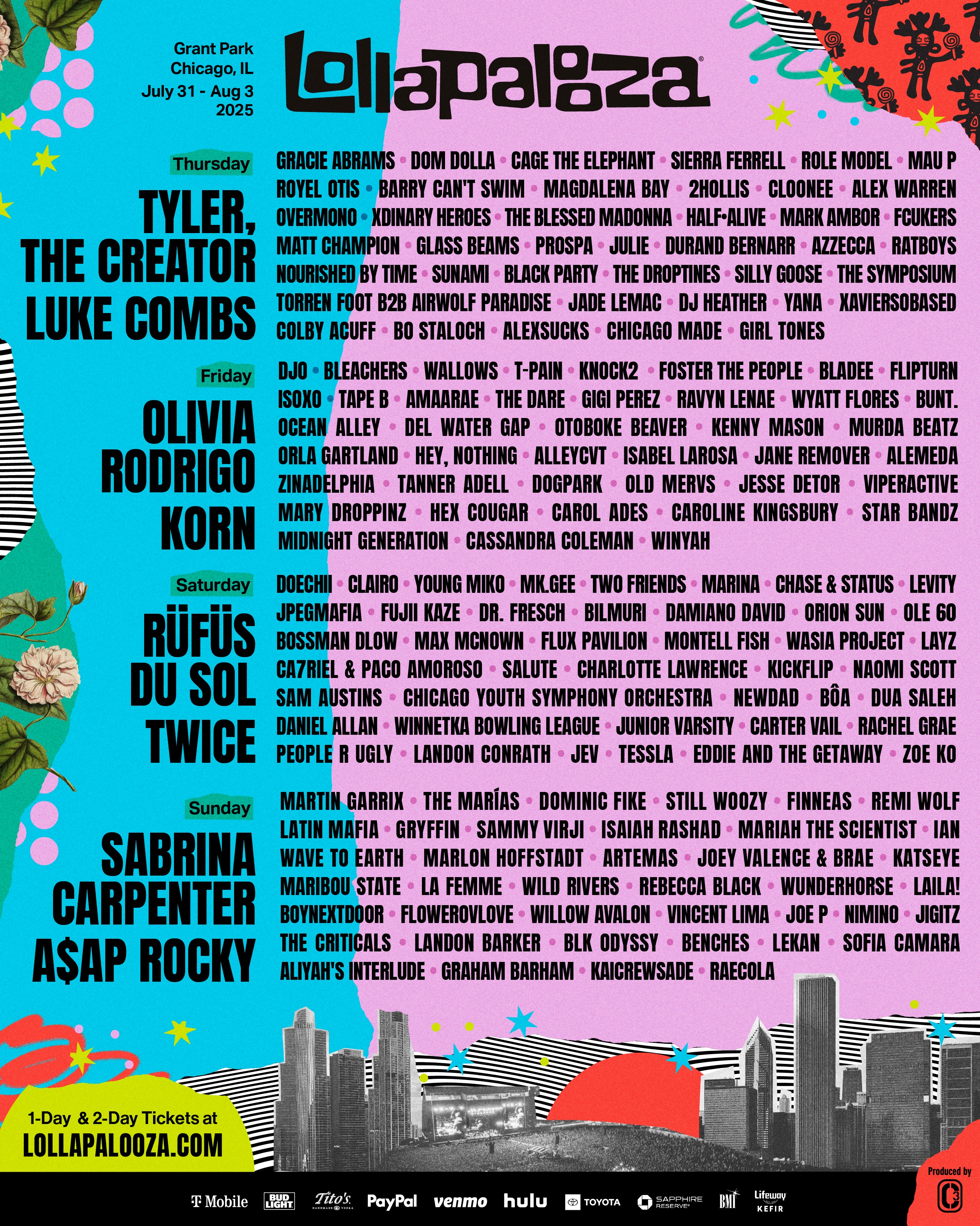 送料無料の通販 Lollapalooza (@lollapalooza) / X ジャケット・アウター