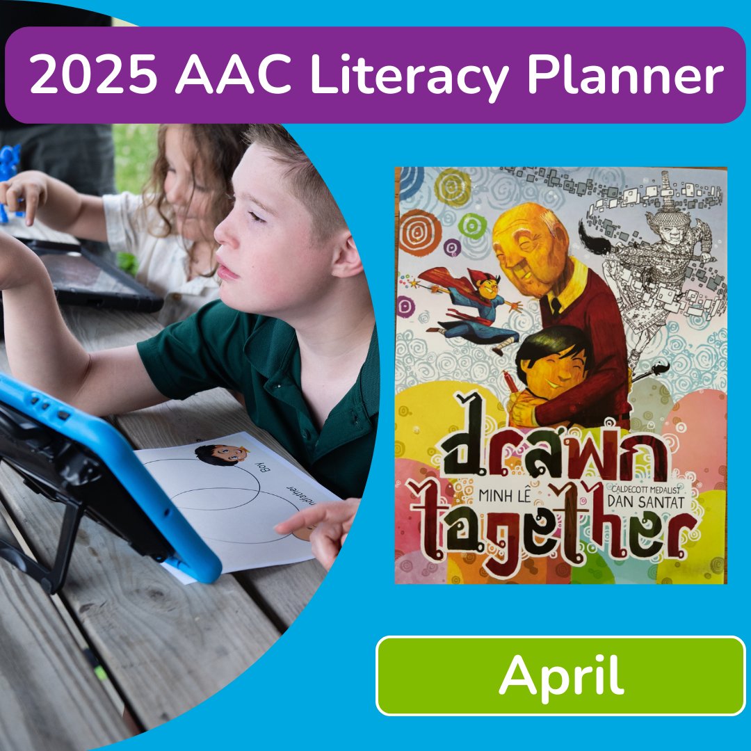 🎨✨ April’s AAC Story: "Drawn Together"! ✨🎨

Explore games, sensory fun, crafts &amp; more in our FREE AAC Literacy Planner! Boost skills and enjoy meaningful moments.

📖 Planner: liberator.co.uk/2025-literacy-…      🎥 Stories: youtube.com/playlist?list=…

#AACandLiteracy #FreeAACResources