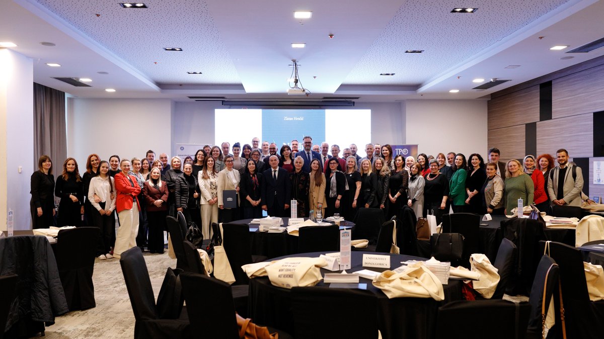 TPO Foundation (@tpofoundation) on Twitter photo Završen je projekt #UNIGEM! U prelijepoj svečarskoj i radnoj atmosferi večeras smo održali završni događaj na kojem smo predstavili ogromne rezultate postignute za vrijeme četverogodišnjeg trajanja projekta.
Hvala svima od srca i radujemo se novim projektima <a href="/TPOFoundation/">TPO Foundation</a> Završen je projekt #UNIGEM! U prelijepoj svečarskoj i radnoj atmosferi večeras smo održali završni događaj na kojem smo predstavili ogromne rezultate postignute za vrijeme četverogodišnjeg trajanja projekta.
Hvala svima od srca i radujemo se novim projektima <a href="/TPOFoundation/">TPO Foundation</a>