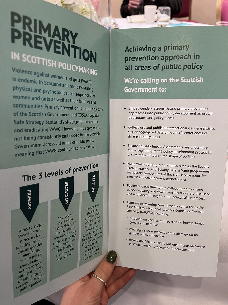 As always, <a href="/EngenderScot/">Engender</a> brought together another excellent conference on Primary Prevention of Violence Against Women and Girls in Policymaking. Talking about enablers and blockers of change making, connecting with old friends and making new, and dissecting public policy!