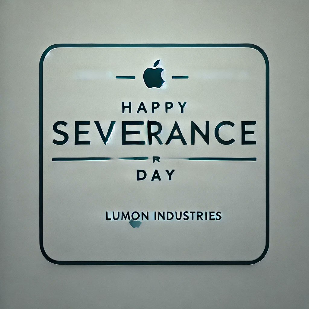 Today is the day! #severance #severancefinale #severancetv #appletv #SeveranceSeason2