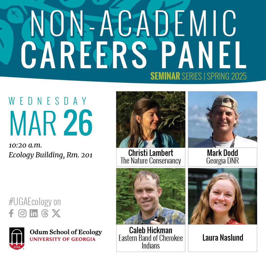 Mark your calendars for our non-academic careers panel—hope to see you there!