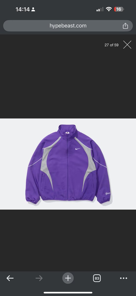 hendrxx__'s tweet photo. Supreme x Nike tracksuit , medium for sale https://t.co/zB1N7FVqt5