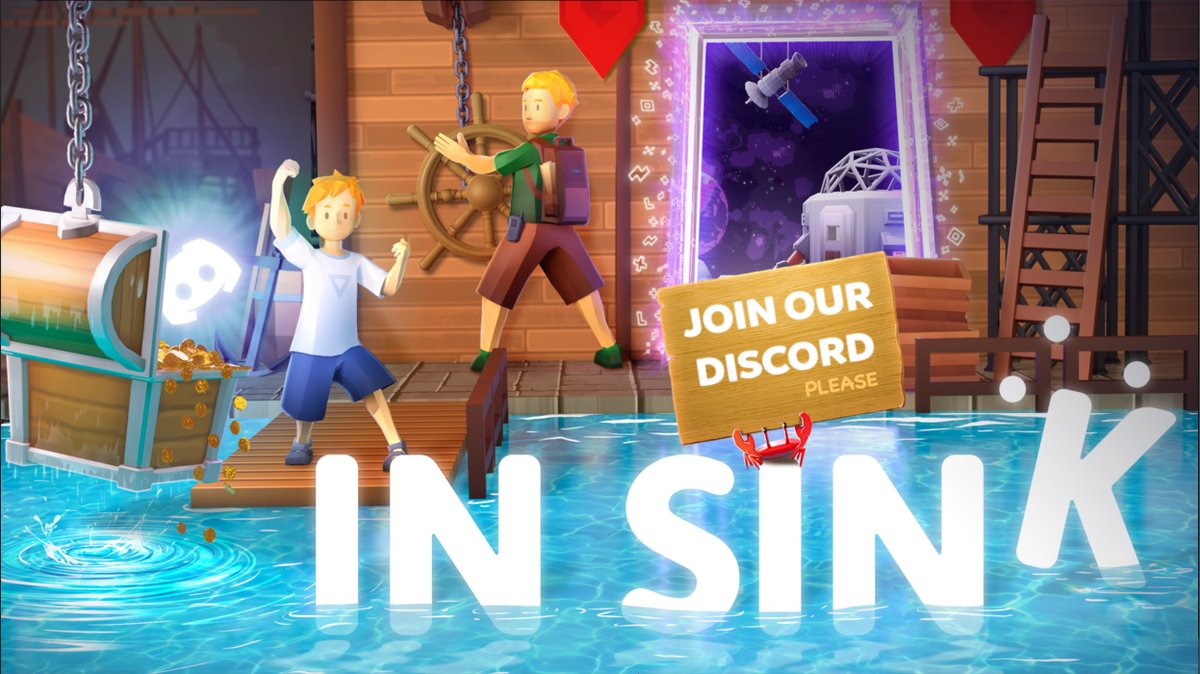 InSinkGame's tweet photo. 🤔 Looking for your missing piece to the puzzle?

We’ve got plenty more for you to sink your teeth into in our Discord!

🧩 Join here: https://t.co/DmTekSwGkx

#InSink 🧩
#Discord #community #wholesome #wholesomegaming #IndieGame #IndieDev #CoopGame #PuzzleGame https://t.co/ipxW4gqhgB