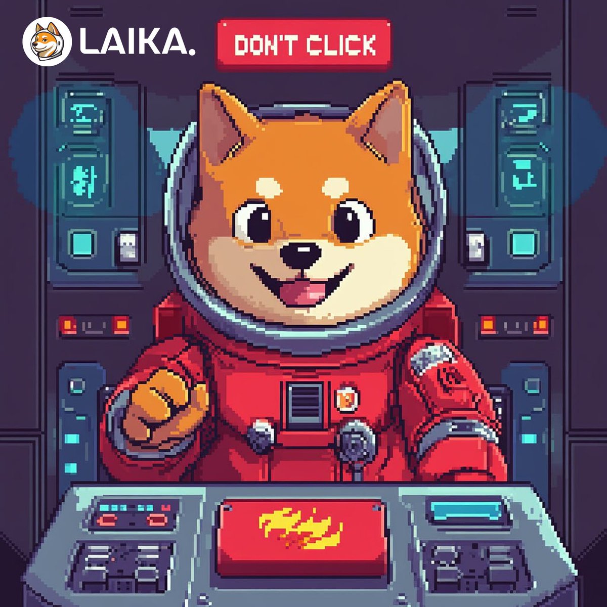 laika_org's tweet photo. What happens if I press the button?.. 🤔

🔥 Let’s just say some tokens might mysteriously disappear... 🚀 https://t.co/yLLTopSVpm