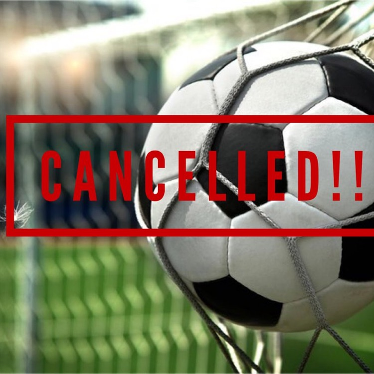 Today's games against West Pine have been cancelled.   Soccer and Baseball will not practice.