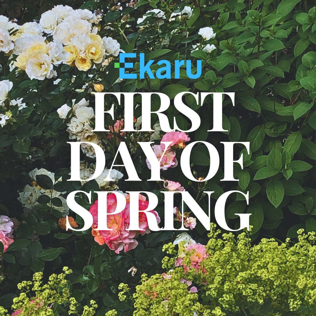Happy First Day Of Spring from the Ekaru team! 🌼 Time to refresh not just your space, but your tech devices too! 📱💻 

#Spring #CyberSecurity #SpringCleaning