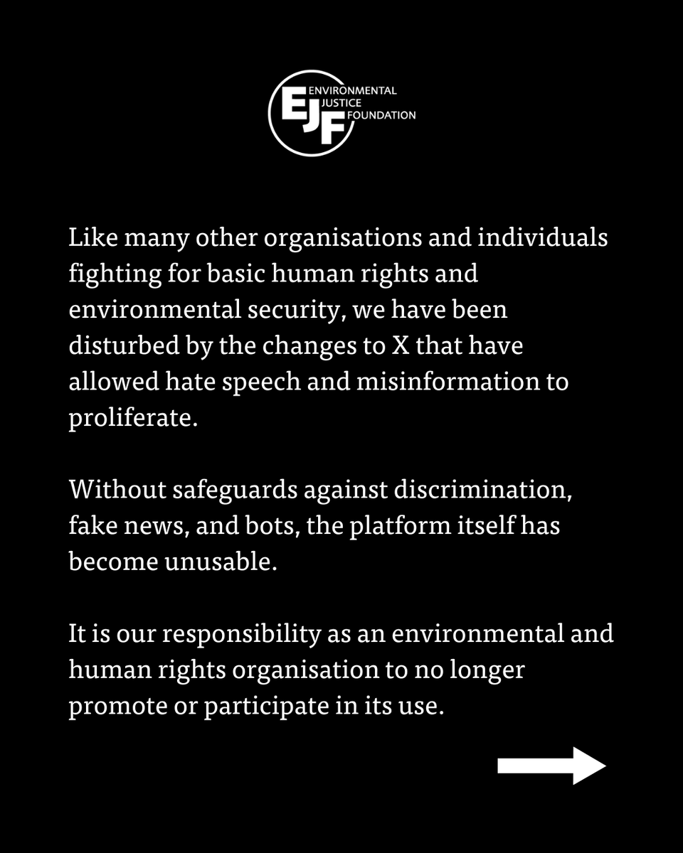 ejfoundation's tweet image. Our statement.