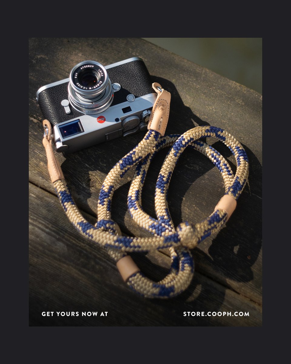 TheCOOPH's tweet photo. Got your Limited Edition Adjustable Nautic Strap yet? ⚓️🪢
Grab yours now before they’re gone here 🔗 https://t.co/hI5L9RLgDH
#cooph #photography #camerastraps #adjustablecamerastrap https://t.co/Aa3YG2t434