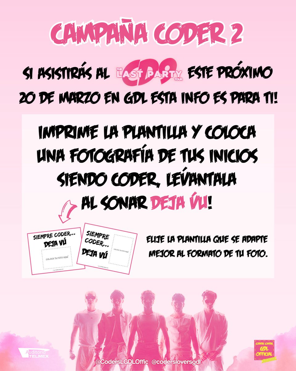 CodersLGDLOffic's tweet photo. ¡ES HOY, ES HOY, EL CIERRE DEL #THELASTPARTYTOUR, ÚNETE AL FAN PROJECT Y HAGAMOS DE ESTA NOCHE ALGO MEMORABLE!
DESCARGA AQUÍ LA PLANTILLA: https://t.co/Q6Mjuk3Ghp
#KarlaArroyoPR https://t.co/PrDx7rmXXa