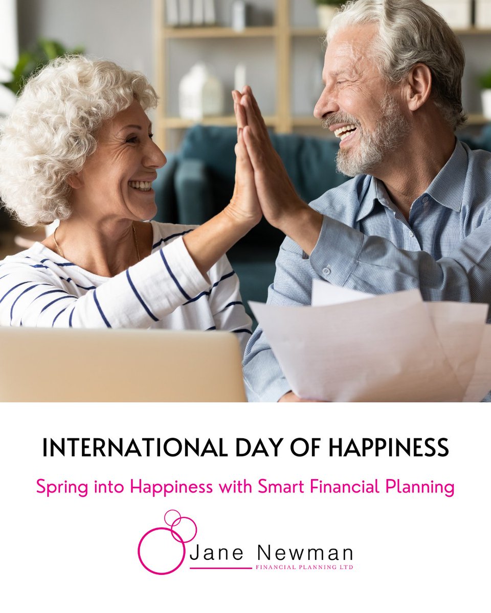 Jane Newman (@janenewmanfp) on Twitter photo Today is #InternationalDayofHappiness and we would like to offer a gentle reminder that a solid financial plan can reduce stress, open doors to new opportunities, and help you focus on what matters most. Get in touch to learn more info@janenewmanfp.co.uk
#WorcestershireHour Today is #InternationalDayofHappiness and we would like to offer a gentle reminder that a solid financial plan can reduce stress, open doors to new opportunities, and help you focus on what matters most. Get in touch to learn more info@janenewmanfp.co.uk
#WorcestershireHour