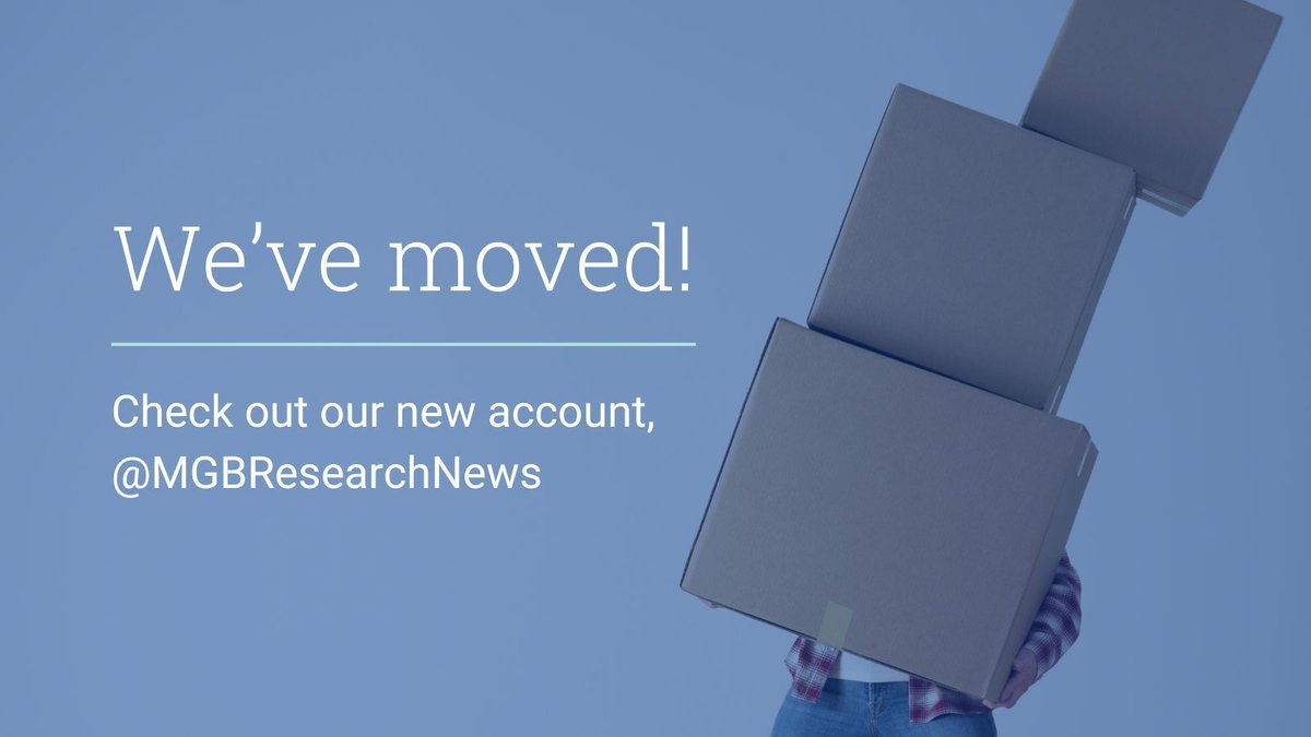 BrighamResearch's tweet image. We've moved! Go check out our new X account, @MGBResearchNews for all the latest updates on research across the system.