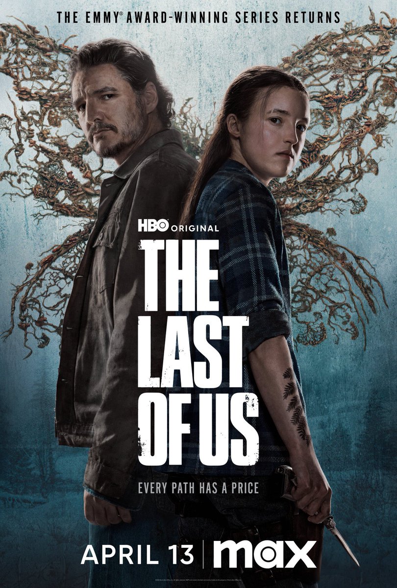 DiscussingFilm's tweet photo. New poster for ‘THE LAST OF US’ Season 2.

Releasing April 13 on HBO. https://t.co/XKNmEjauev