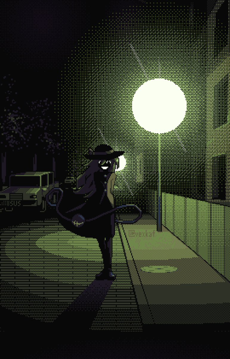 I made a ref study-... 
Huh, weird, i don't remember Koishi being there...  

#東方Project #pixelart