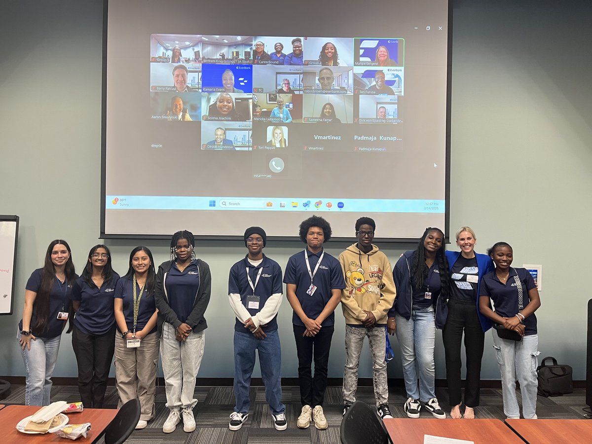 EverBank (@everbank) on Twitter photo We love supporting <a href="/JASouthFlorida/">Junior Achievement of South Florida</a> as a Career Bound Partner! 🎉#EverBankBuilds volunteers enjoyed assisting students with mock interviews, preparing them for bright futures. We can't wait to see them graduate from the program soon! 🎓
#CareerReady #FutureLeaders
*Member FDIC We love supporting <a href="/JASouthFlorida/">Junior Achievement of South Florida</a> as a Career Bound Partner! 🎉#EverBankBuilds volunteers enjoyed assisting students with mock interviews, preparing them for bright futures. We can't wait to see them graduate from the program soon! 🎓
#CareerReady #FutureLeaders
*Member FDIC