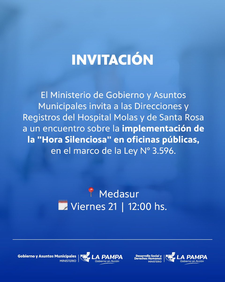 Ministerio de Gobierno y Asuntos Municipales tweet media