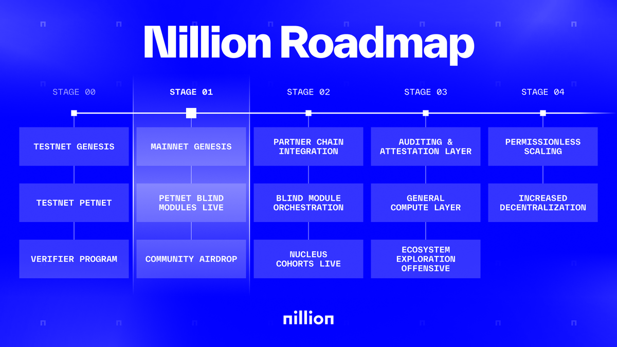 Thoughts on $NIL tokenomics:

Nillion has issued a total of 1B tokens, out of which 590M have been allocated to the community and ecosystem development. Around 19.5% of the total tokens will be available at TGE, with most of the other allocations having a 12-month cliff, followed