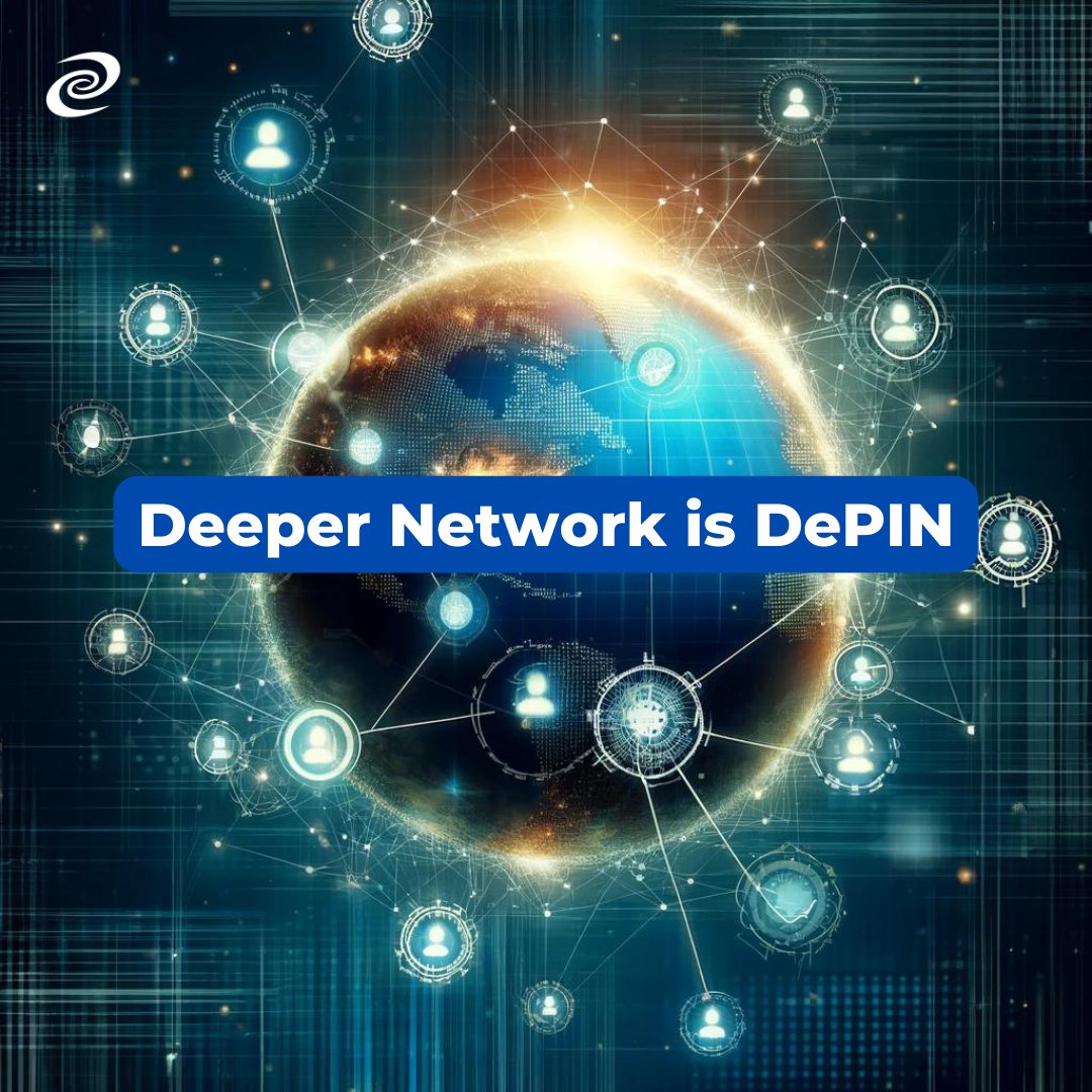 deeper_network's tweet photo. Deeper Network, as part of the #DePIN ecosystem, offers a unique DPN device that allows users to share unused bandwidth and earn rewards. 🌐💸 Token-based incentives, the growth in network usage will naturally boost token demand and enhance the overall utility of the network.  🔄 https://t.co/YcPbvdEf8m