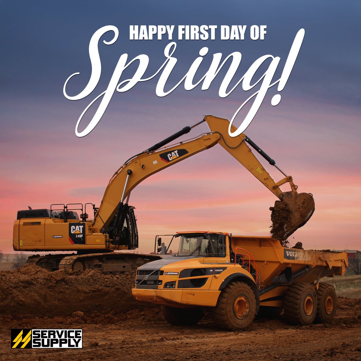 Happy first day of Spring! At Service Supply we have the high-quality products you need for the upcoming construction season. Visit our website 👉servicesupplyamerica.com

#heavyequipment #earthmoving #excavating #truckandtrailer