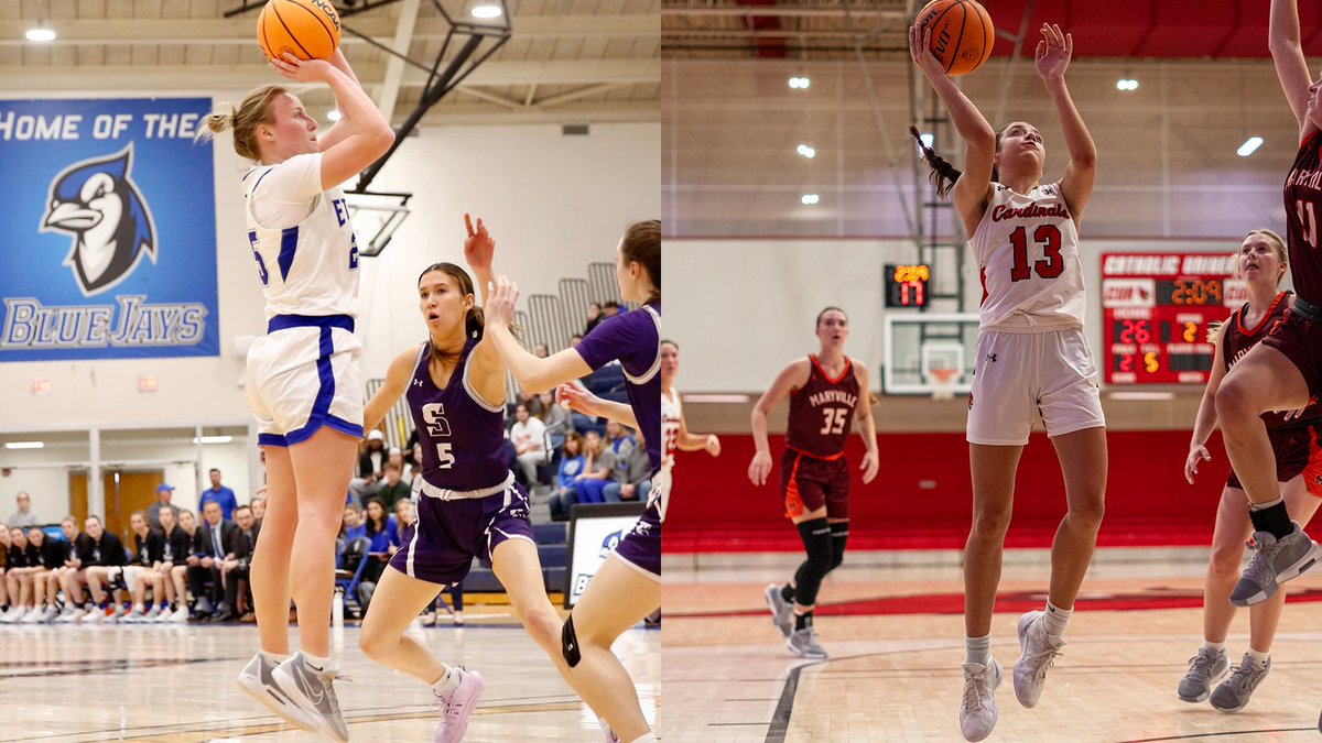 Landmark Conference (@landmarkconf) on Twitter photo Congrats to our two WBCA All-America selections!
Anna Scoblick: <a href="/CatholicU_Cards/">Catholic University Athletics</a>
Summer McNulty: <a href="/EtownBlueJays/">Etown Athletics</a>
📰 tinyurl.com/4jx4v93t
#MakeYourMark Congrats to our two WBCA All-America selections!
Anna Scoblick: <a href="/CatholicU_Cards/">Catholic University Athletics</a>
Summer McNulty: <a href="/EtownBlueJays/">Etown Athletics</a>
📰 tinyurl.com/4jx4v93t
#MakeYourMark